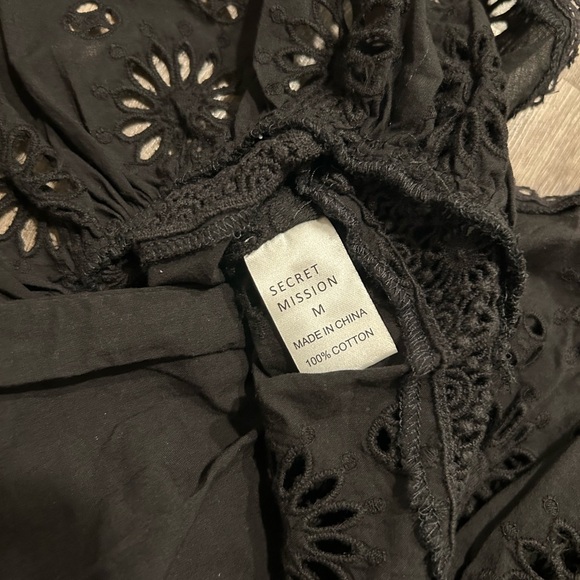 Secret Mission Provence Tanya Eyelet Mini Skirt - Picture 6 of 6